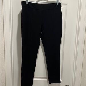 Black Pull On Skinny Stretch Pants